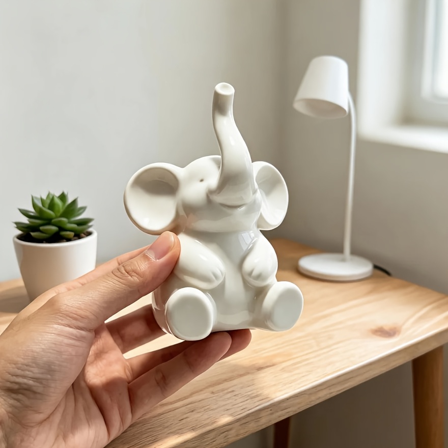 Cute Elephant Jewelry Stand for Organizing Accessories